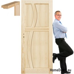 Portes en bois de pin cadre STOLGEN RN5 60/70/80/90