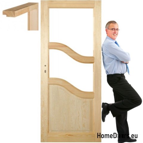 Portes en pin cadre de chambre STOLGEN PS3 60/70/80/90