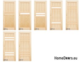 Cadre de porte en bois en pin STOLGEN HF1 60/70/80/90