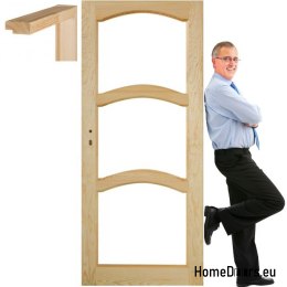 Cadre de portes en bois de pin STOLGEN MD4 60/70/80/90