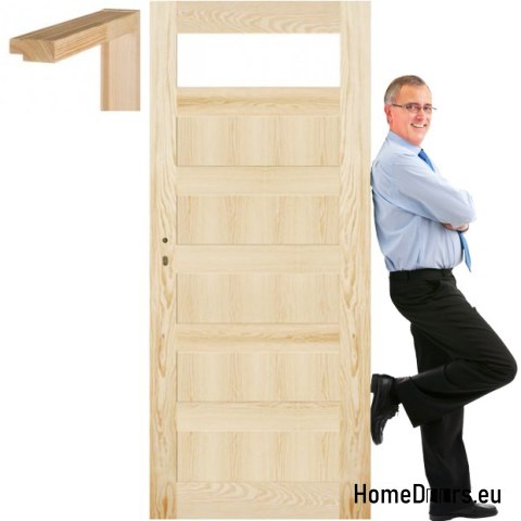 Cadre de porte en bois en pin STOLGEN NV2 60/70/80/90