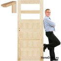 Cadre de porte en pin de salle de bain STOLGEN NV3 60/70/80/90