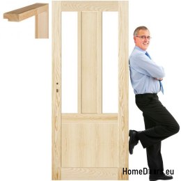 Portes en bois de pin cadre STOLGEN AK4 60/70/80/90