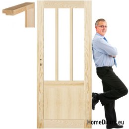 Cadre de porte en bois en pin STOLGEN AK5 60/70/80/90