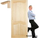 Portes en bois de pin cadre STOLGEN DT1 60/70/80/90