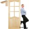 Portes en pin de chambre avec cadre STOLGEN DT3 60/70/80/90