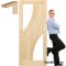 Portes en pin brut avec cadre STOLGEN BG3 60/70/80/90