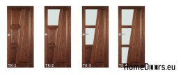 Porte en bois avec cadre laqué TK4 90