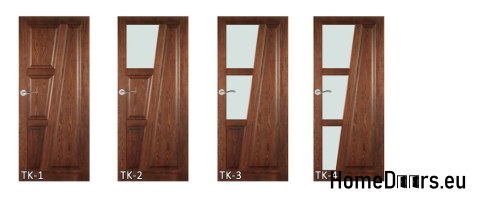 Porte en bois avec cadre laqué TK4 90 Porte en bois avec cadre laqué TK4 90
