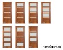 Porte en bois avec cadre laqué TO1 60