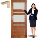 Portes cadre bois coloré RV3 70