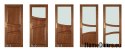 Porte cadre en bois verre coloré SL2 70