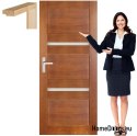 Portes cadre bois laqué RV1 90