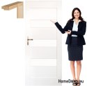Portes en bois avec cadre coloré OV17 70