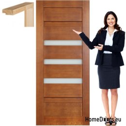 Cadre de porte en bois couleur laque MG22 60
