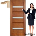Cadre de porte en bois couleur couleur MG20 60