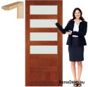 Châssis en bois avec cadre en verre couleur NV5 70