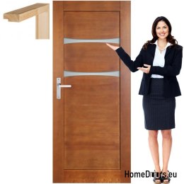 Cadre de porte en bois laque couleur MK8 80