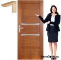 Cadre de porte en bois laqué MK10 90