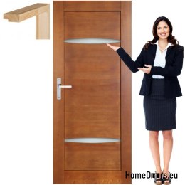 Portes en bois avec cadre vernis couleur MK4 90