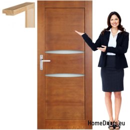 Portes en bois avec cadre vernis couleur MK5 60