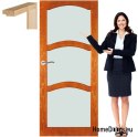 Châssis en bois avec cadre coloré MD4 70