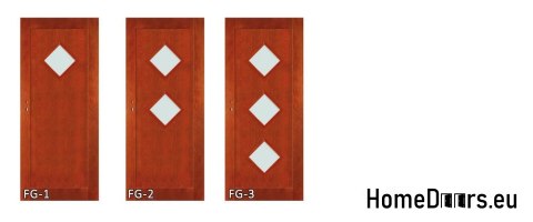 Cadre de porte en bois laque couleur FG2 70 Cadre de porte en bois laque couleur FG2 70