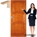 Cadre de porte en bois laqué MD1 70