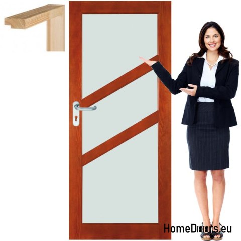 Cadre de châssis en bois couleur vernis FR4 80
