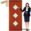 Cadre de châssis en bois couleur FG3 60