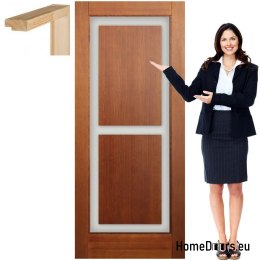 Cadre de porte en bois couleur laque EM2 80