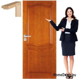 Portes en bois avec vernis couleur cadre DT5 80