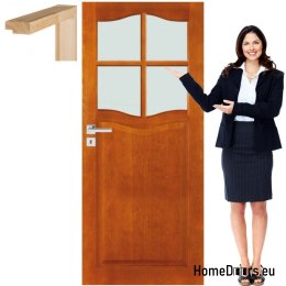 Portes en bois avec vernis couleur cadre DT6 90