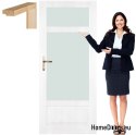 Portes en bois avec cadre en verre laqué CM9 60