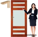 Cadre de châssis en bois couleur laque CR7 80