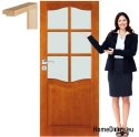 Vernis verre à cadre de châssis en bois DT7 90