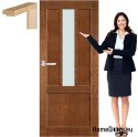 Cadre de porte en bois couleur laque AK3 80