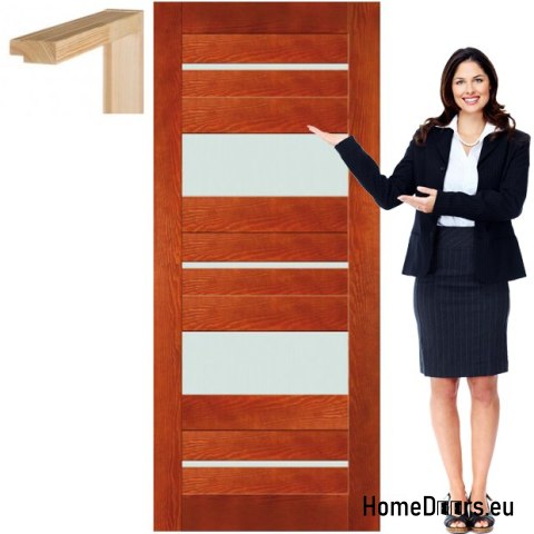 Cadre de porte en bois laque de chambre VG1 80 Cadre de porte en bois laque de chambre VG1 80