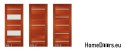 Cadre de porte en bois laque de chambre VG1 80