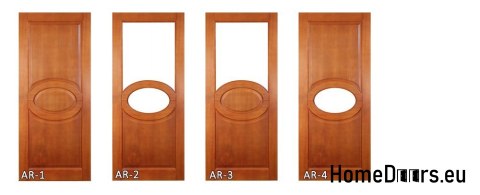 Portes en bois avec vernis couleur cadre AR3 90 Portes en bois avec vernis couleur cadre AR3 90