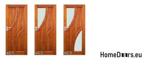 Porte en bois avec cadre laqué complet BG1 90 Porte en bois avec cadre laqué complet BG1 90