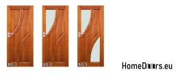 Porte en bois avec cadre laqué BG3 70