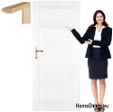 Porte en bois avec cadre laqué CM7 80