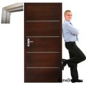 Cadre de porte en bois non remis PLS1 90/70/80/90