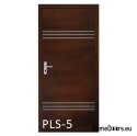 Portes en bois avec cadre et poignée PLS1 60/70/80/90