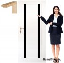 Portes en bois avec cadre vernis couleur OV10 60
