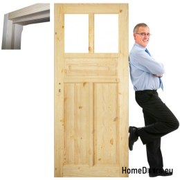 Porte de salle de bain avec cadre Stolgen SK9 60/70/80/90 L P