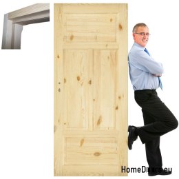 Vantail de porte avec cadre Stolgen SK4 60/70/80/90 L P