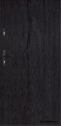 Portes extérieures NOIR 90 72MM Warm Ud=1,0