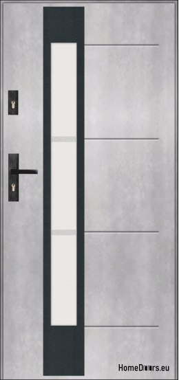 Portes extérieures T53 90 72MM Warm Ud=1,2